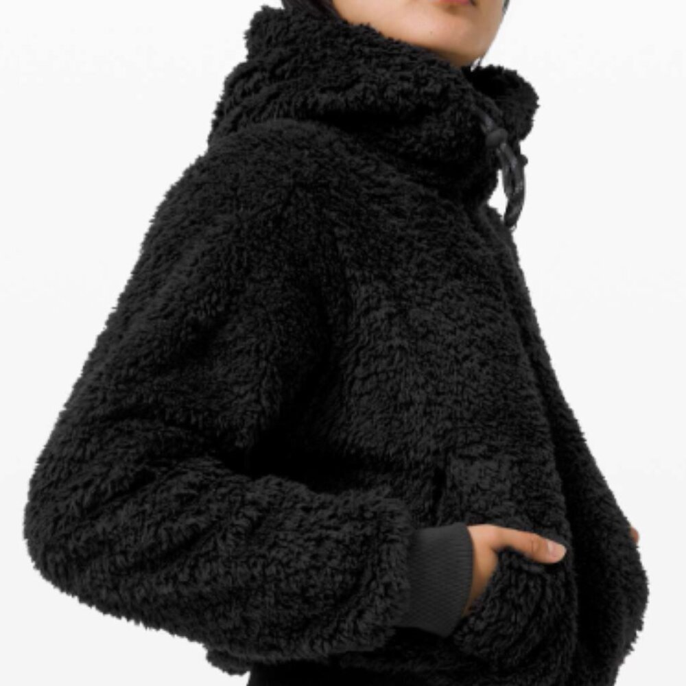 (6154) Lululemon Oh So Sherpa Half Zip Sz 2 *LOVED - Picture 1 of 10